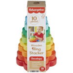 Fisher Price Houten Ringstapelaar