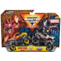 Monster Jam Marvel 2 Pack 1:64 Assorti
