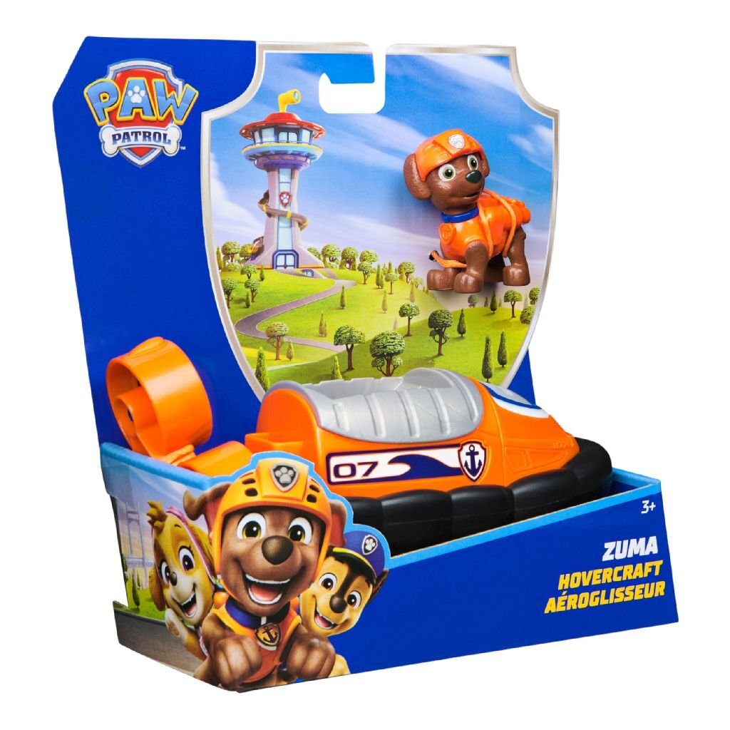 0681147037762_1.jpg Paw Patrol Zuma Met Hovercraft - Afbeelding 1