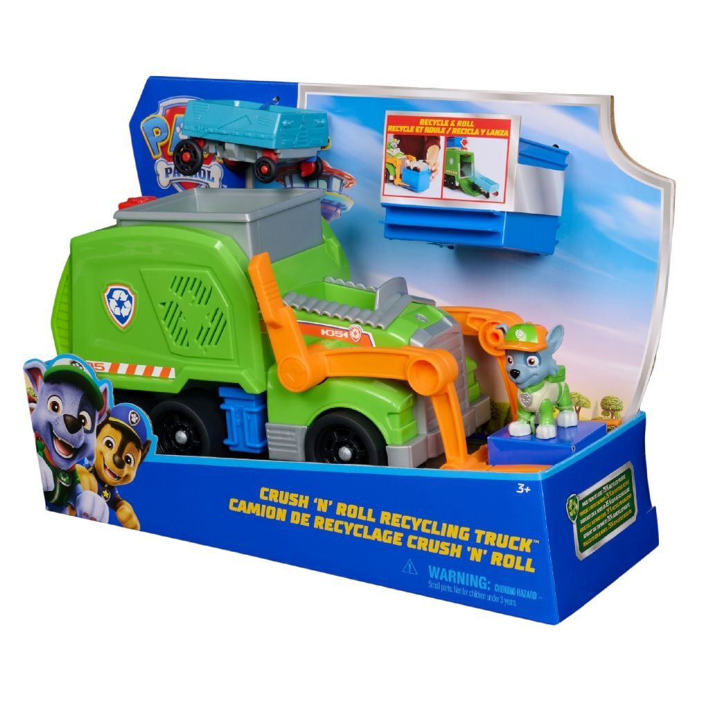 0681147038226_1.jpg Paw Patrol Rocky'S Recycling Truck - Afbeelding 1