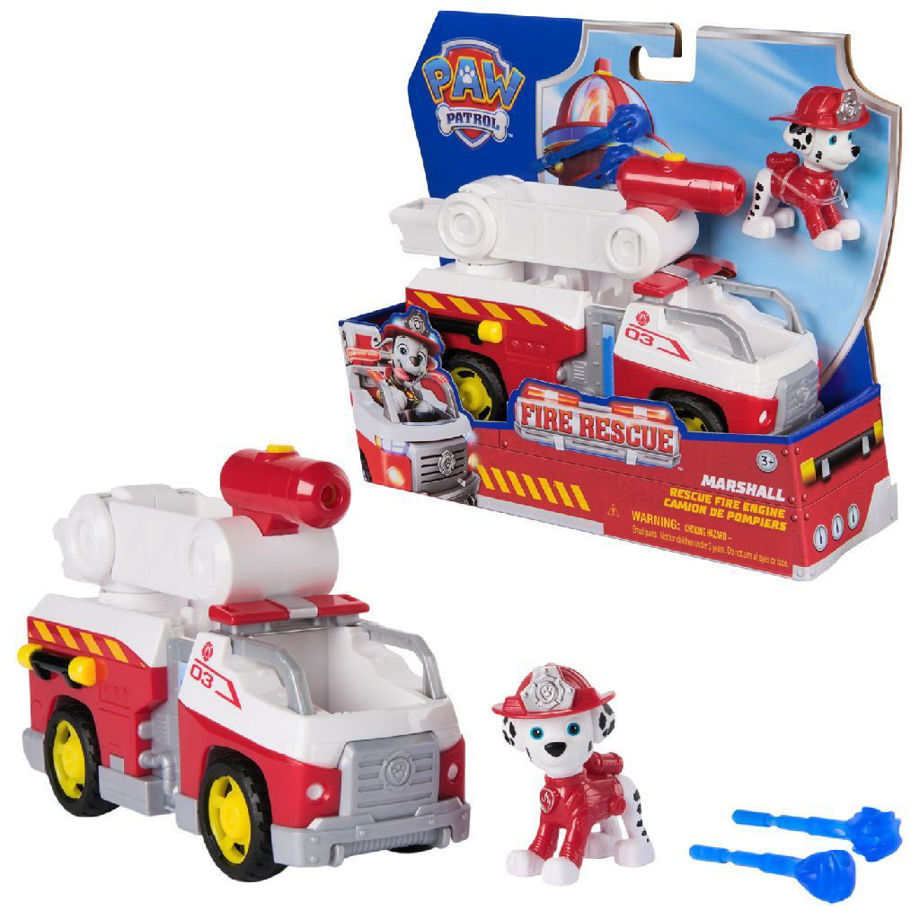 0681147061477_0.jpg Paw Patrol Fire Rescue Vehicle Marshall - Afbeelding 1