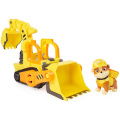 Paw Patrol Rubble &Amp; Crew Rubble&Rsquo;S Bulldozer + Figuur - Afbeelding 2