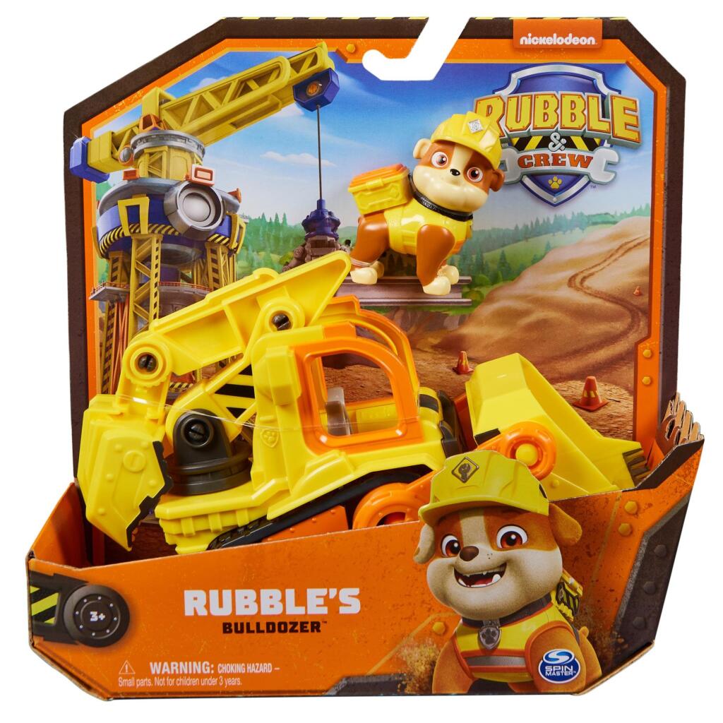 0778988460115_0.jpg Paw Patrol Rubble And Crew Voertuig Assorti - Afbeelding 1