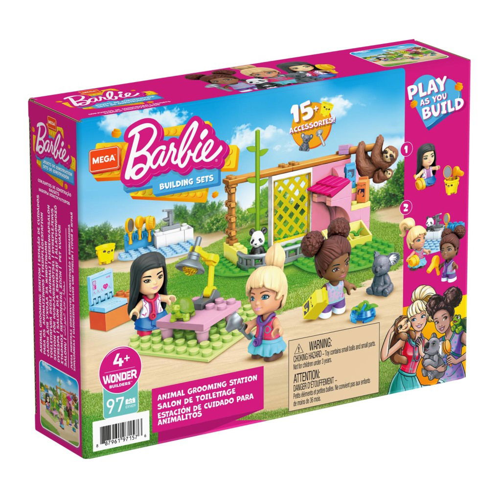 0887961971576_0.jpg Mega Bloks Barbie Animal Rescue - Afbeelding 1