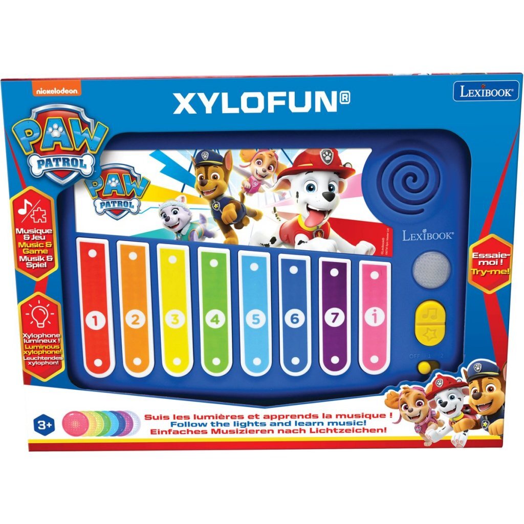 3380743088037_1.jpg Paw Patrol Xylo-Fun + Licht - Afbeelding 1