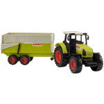 Dickie Toys Claas Ares Tractor Met Aanhanger