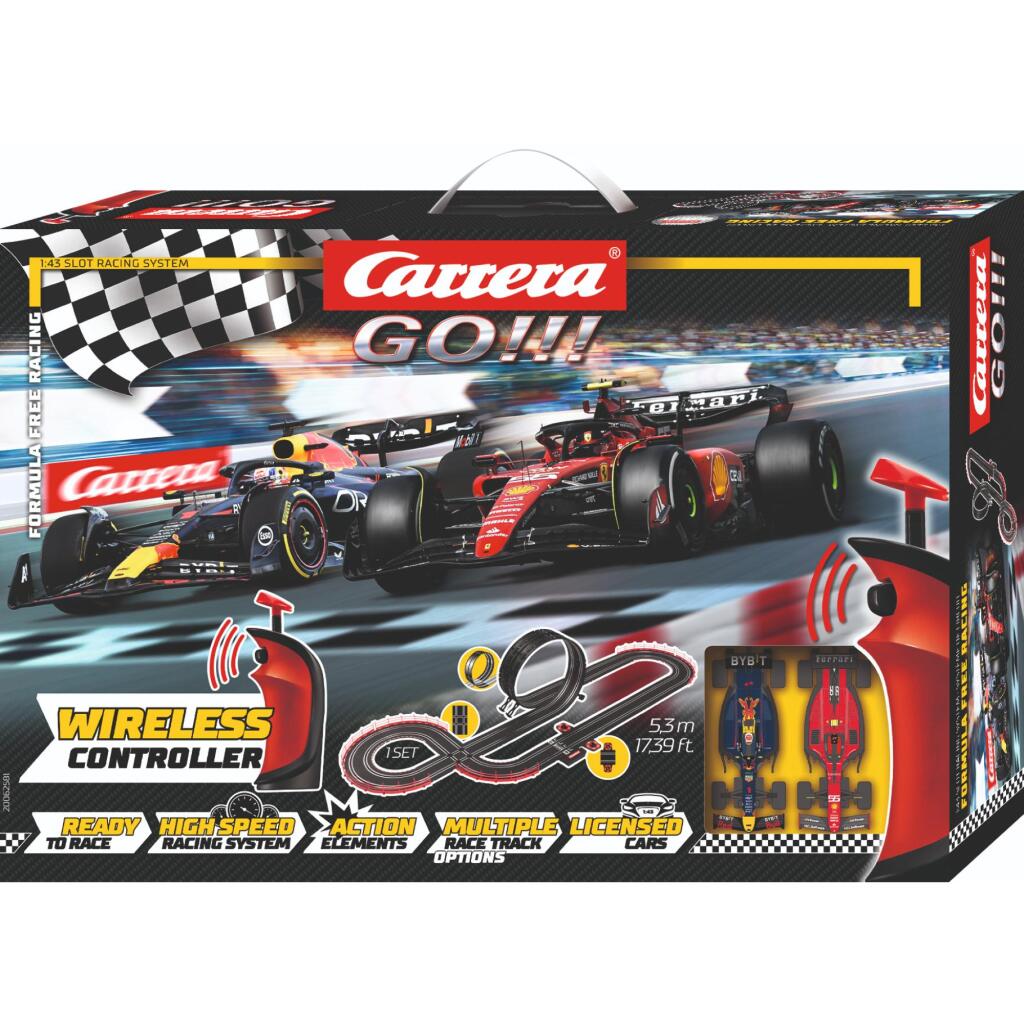 4007486625815_0.jpg Carrera Go!!! Racebaan Max Formula Free Racing 530 Cm - Afbeelding 1