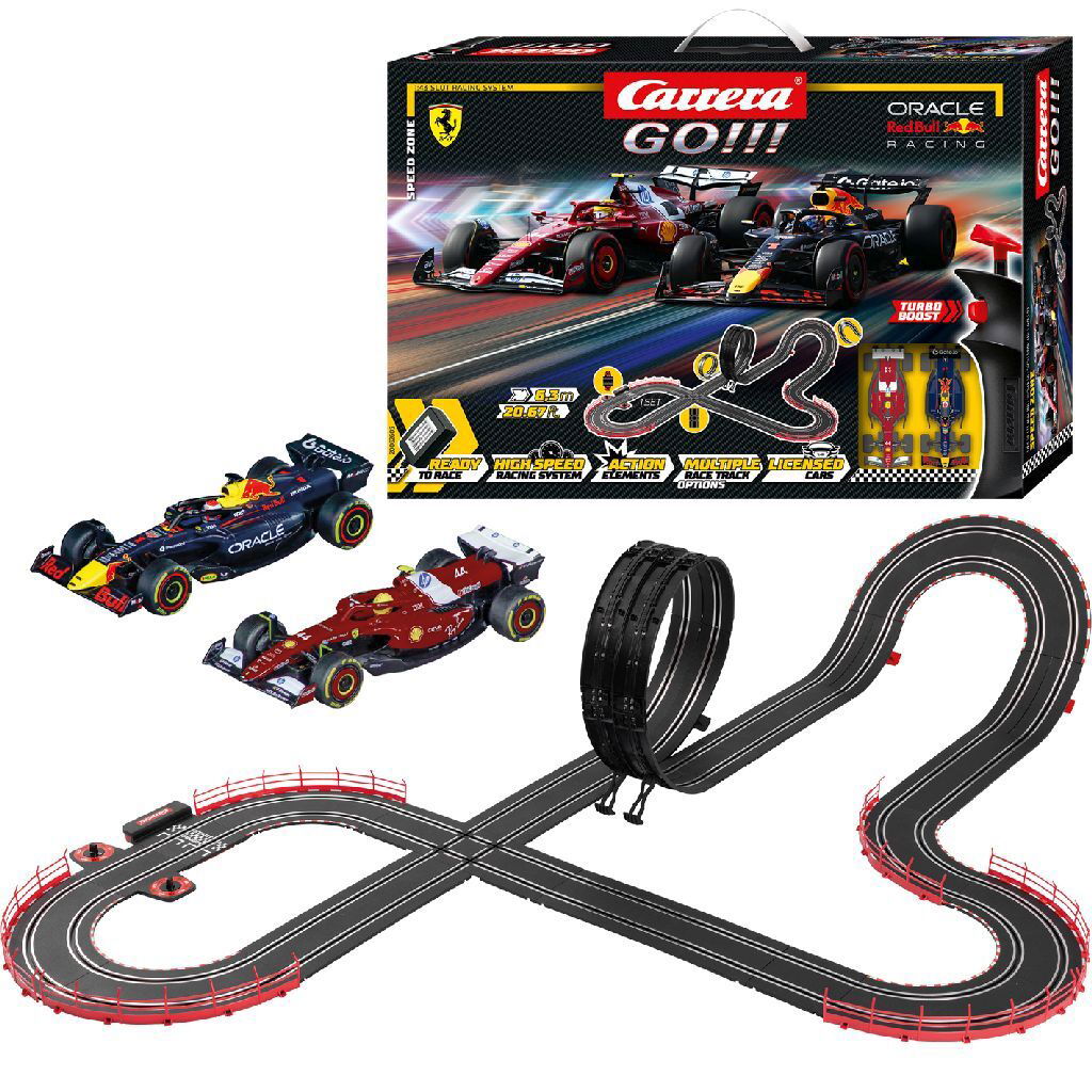 4007486626058_0.jpg Carrera Go!!! Speed Zone Racebaan 630 Cm - Afbeelding 1