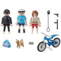 Playmobil 70573 City Action Politiefiets Achtervolging Van De Zakkenroller - Afbeelding 3