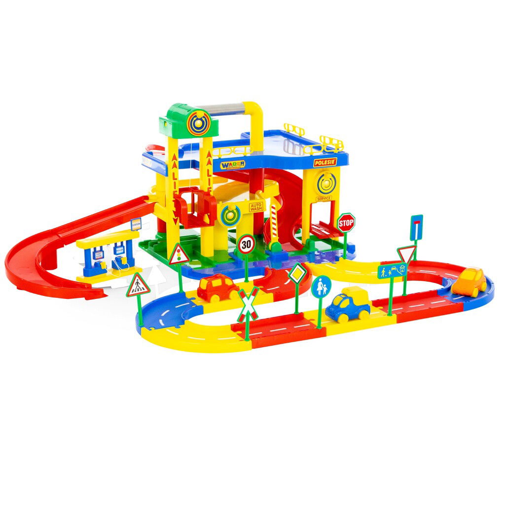 4810344037831_1.jpg Wader Garage No. 1 Speelset - Afbeelding 1