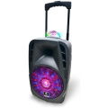 Idance Groove Boombox 216 + Wielen En Licht Zwart - Afbeelding 3