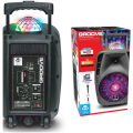 Idance Groove Boombox 216 + Wielen En Licht Zwart - Afbeelding 5