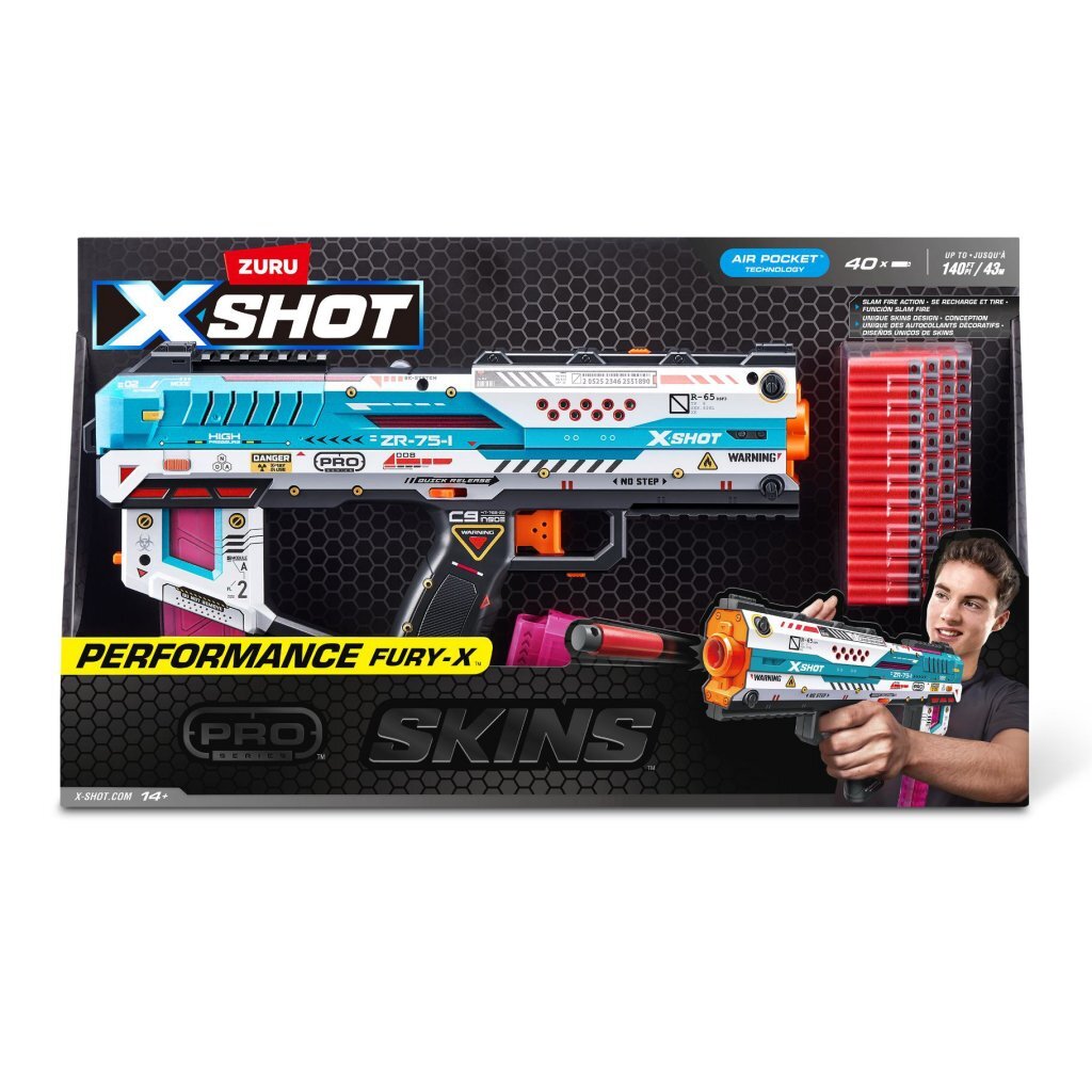 4894680035935_1.jpg Zuru X-Shot Pro Series Pistool + 40 Darts - Afbeelding 1