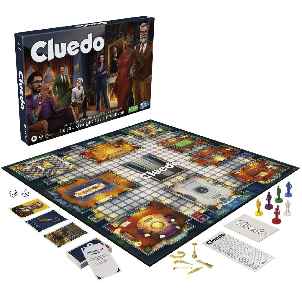 5010994207267_0.jpg Hasbro Gaming Cluedo - Afbeelding 1