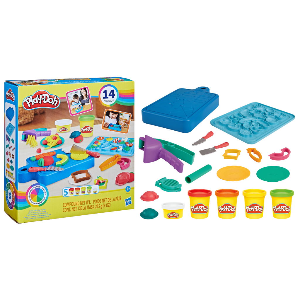 5010996130976_1.jpg Play-Doh Little Chef Starter Set - Afbeelding 1