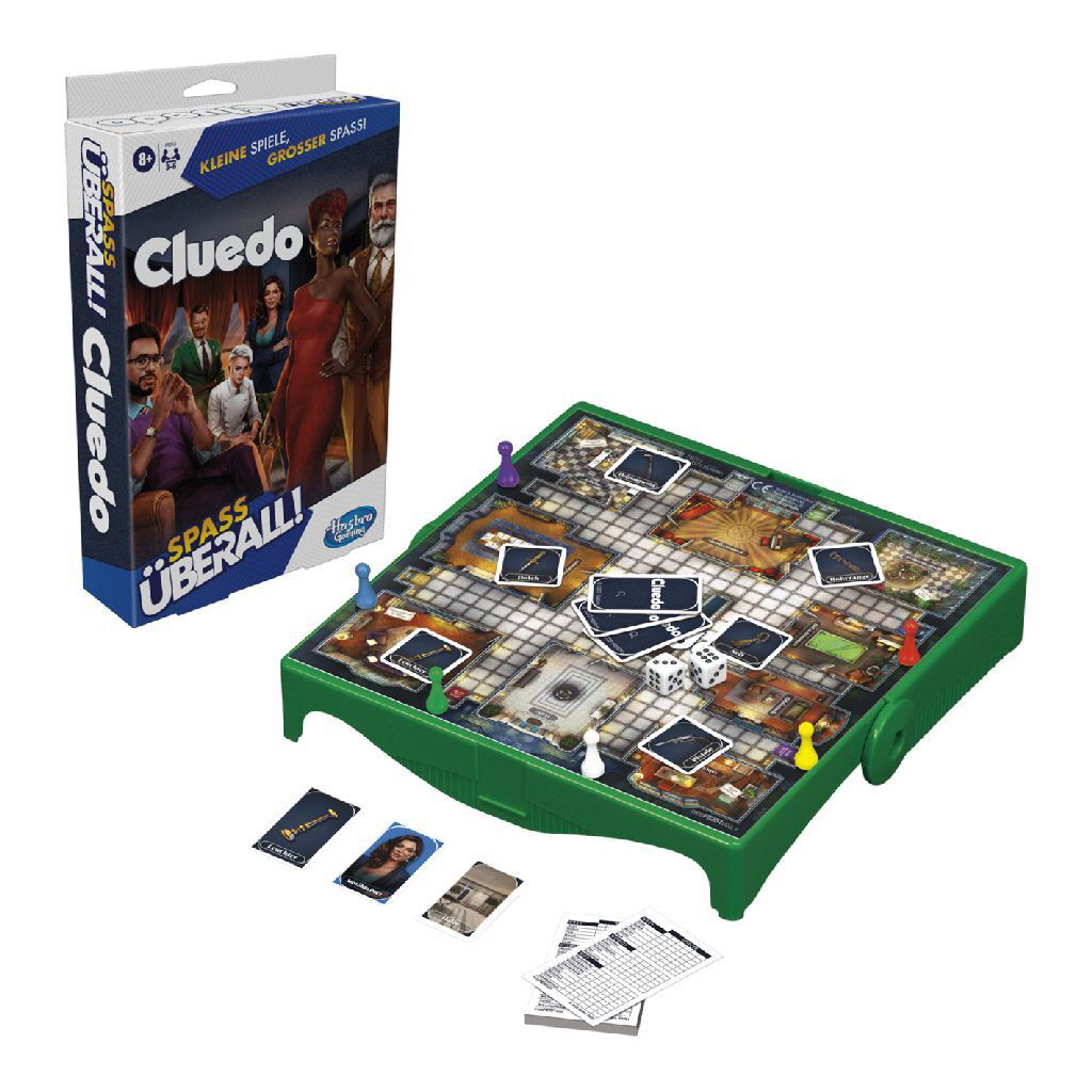 5010996163370_0.jpg Hasbro Gaming Cluedo Grab And Go - Afbeelding 1