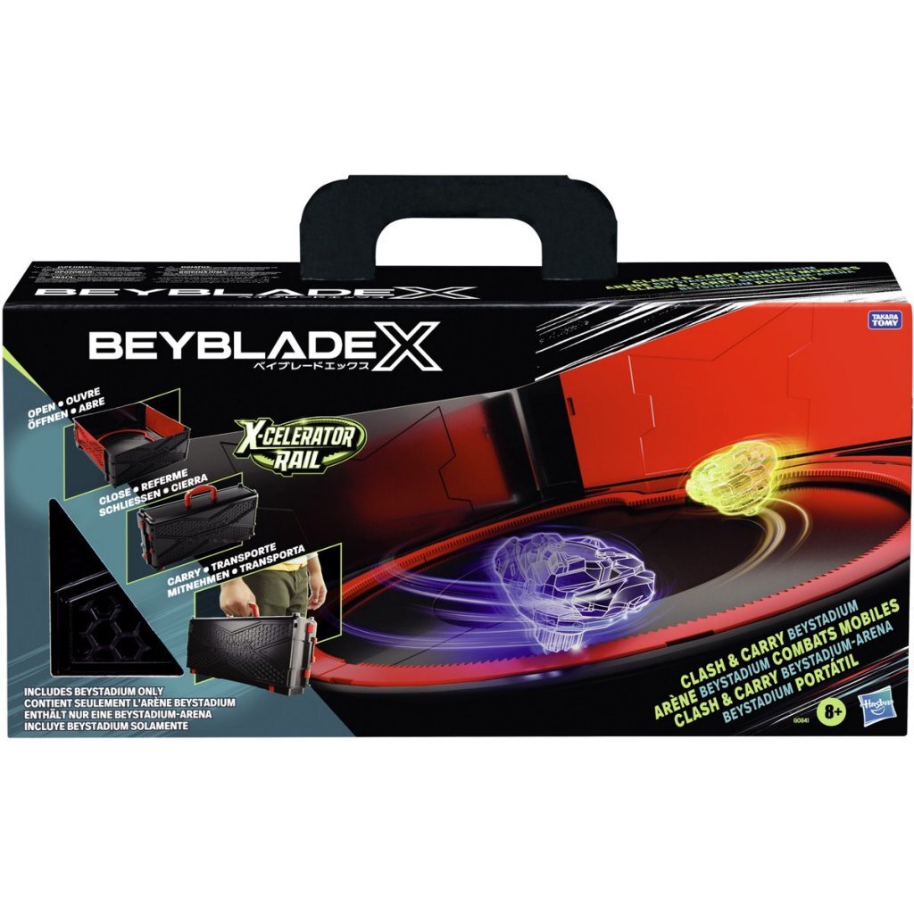 5010996287281_1.jpg Hasbro Beyblade Bx Beystadium Clash And Carry Beystadium - Afbeelding 1
