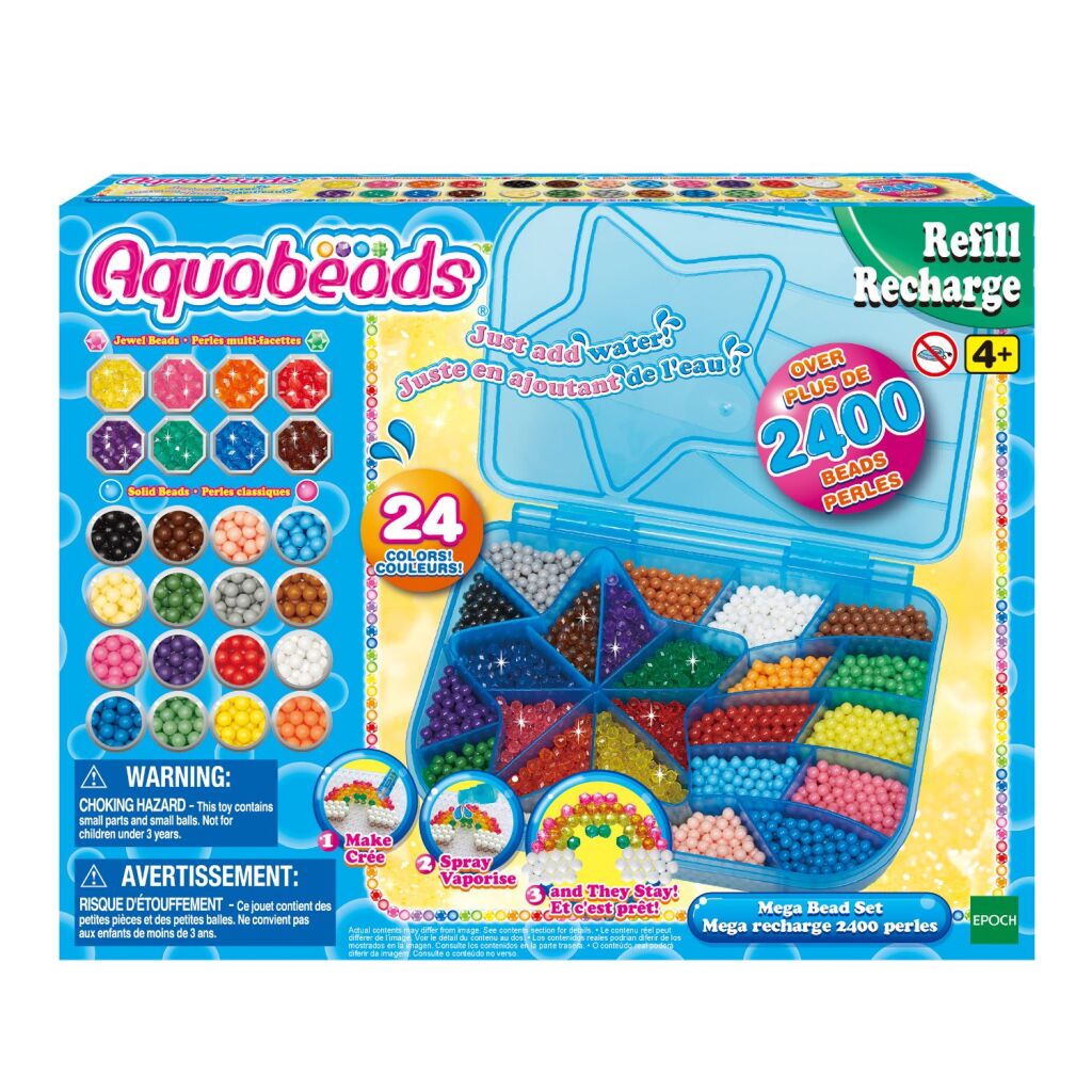 5054131315026_0.jpg Aquabeads Mega Bead Set 2400+ Parels - Afbeelding 1