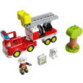 Lego Duplo 10969 Brandweerauto + Licht En Geluid - Afbeelding 2