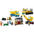 Lego City 60391 Kiepwagen Bouwtruck En Sloopkraan - Afbeelding 2