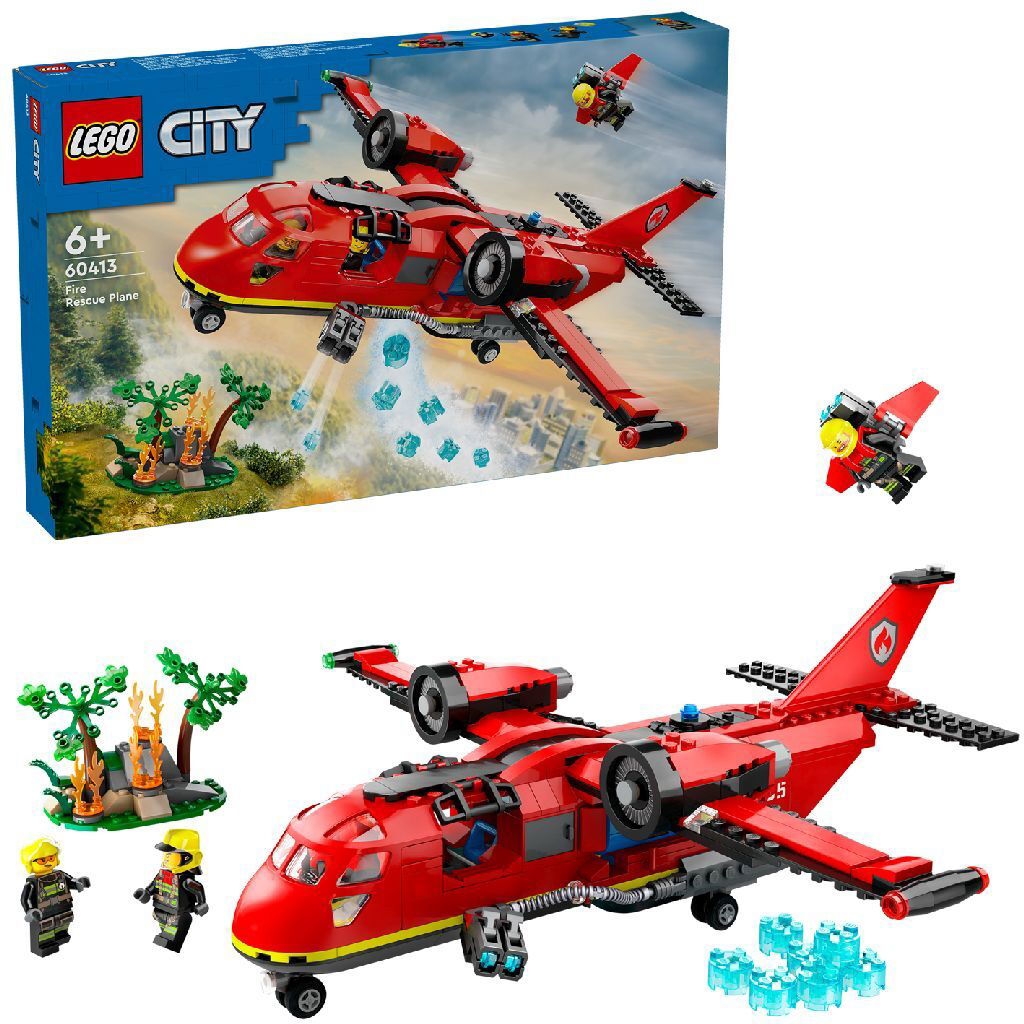5702017582955_0.jpg Lego City 60413 Brandweervliegtuig - Afbeelding 1
