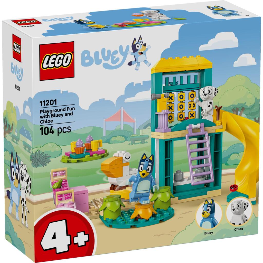 5702017813424_0.jpg Lego Bluey 11201 Bluey En Chloe In De Speeltuin - Afbeelding 1