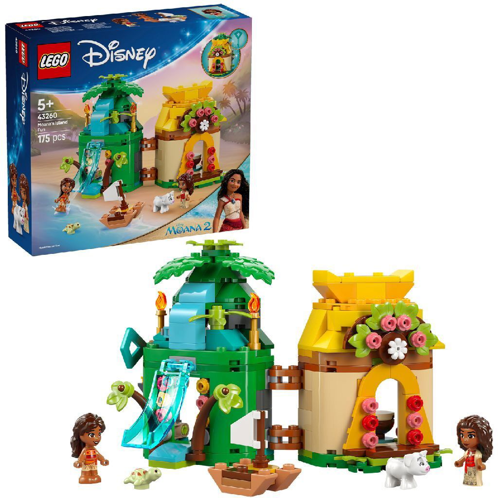 5702017814490_0.jpg Lego Disney Princess 43260 Vaiana Speeleiland - Afbeelding 1