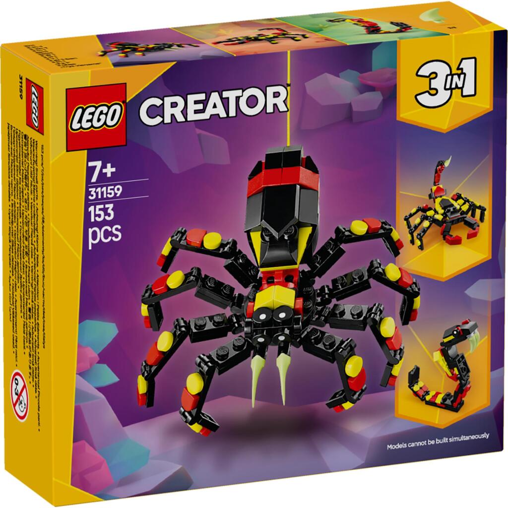 5702017822242_0.jpg Lego Creator 31159 3In1 Wilde Dieren Spannende Spin - Afbeelding 1