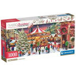 Clementoni Classic Collections Panorama Puzzel Kerst 1000 Stukjes