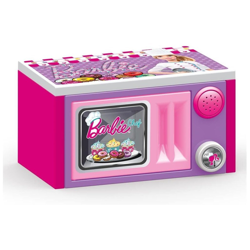 8690089016157_1.jpg Dolu Barbie Magnetron + Geluid Roze/Paars - Afbeelding 1