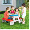 Dolu Fisher Price Picknicktafel Rood/Wit/Blauw - Afbeelding 2