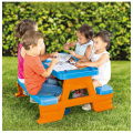 Dolu Hot Wheels Picknicktafel Blauw/Oranje - Afbeelding 2