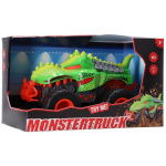 Overige Merken Monstertruck Dino + Licht En Geluid Groen