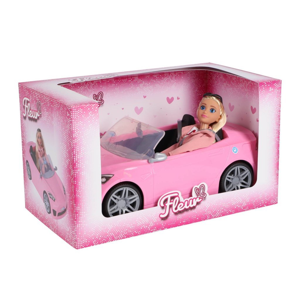 8710124154023_1.jpg Fleur Pop Met Roze Cabrio - Afbeelding 1
