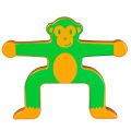 Clown Games Monkey Balance - Afbeelding 4