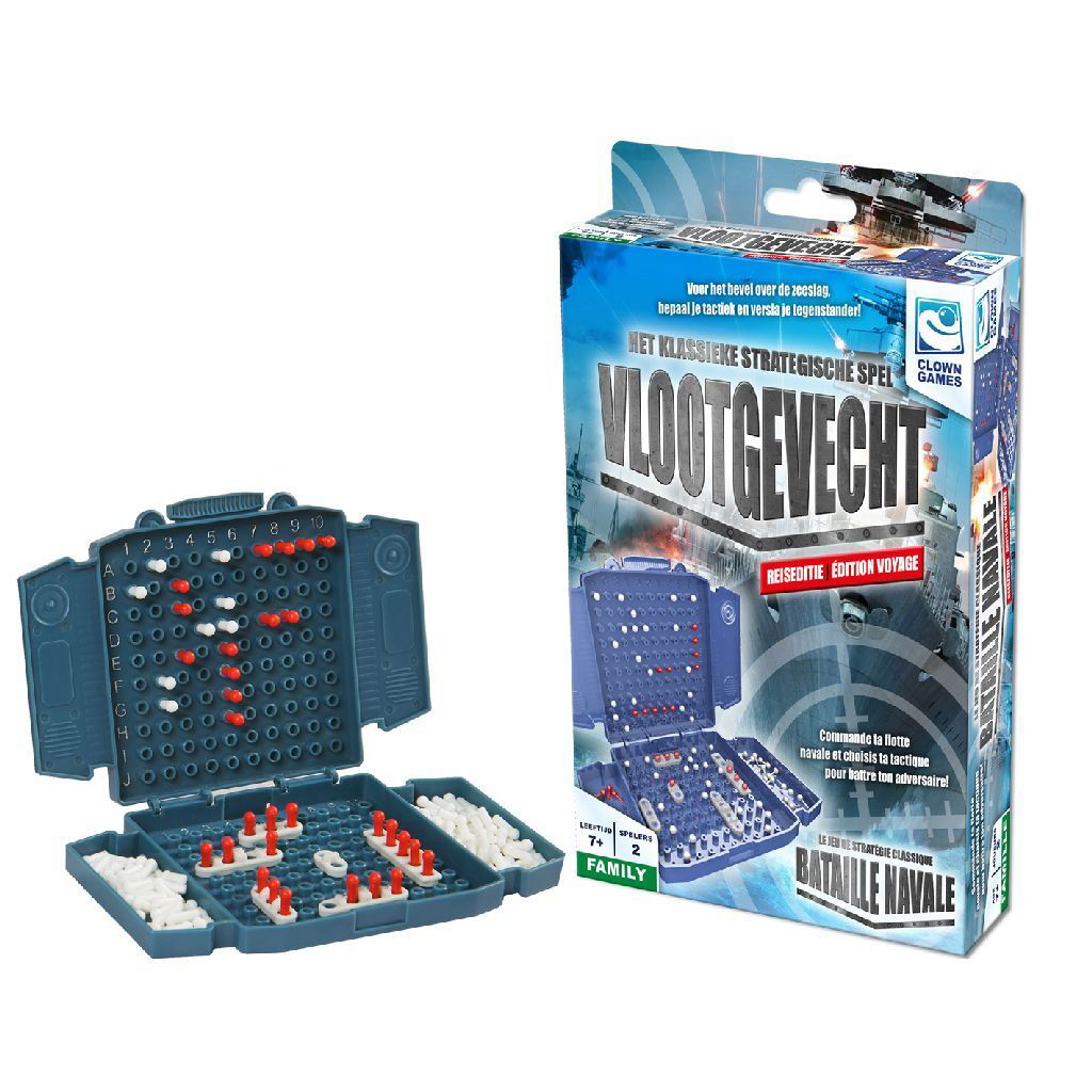 8712051105932_0.jpg Clown Games Vlootgevecht Reiseditie - Afbeelding 1