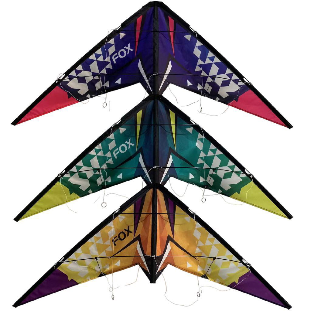 8712051147901_0.jpg Rhombus Fox Stuntvlieger 115X45 Cm Assorti - Afbeelding 1