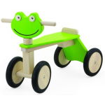 Pintoy Houten Loopfiets Kikker Met 4 Wielen Groen