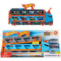 Mattel Hot Wheels Speedway Hauler + 3 Auto's