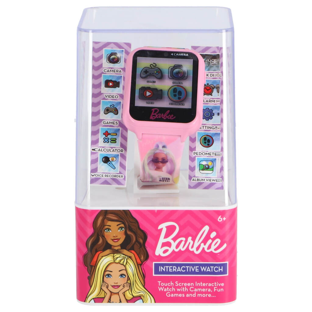 0030506602095_0.jpg Barbie Interactief Horloge Roze - Afbeelding 1