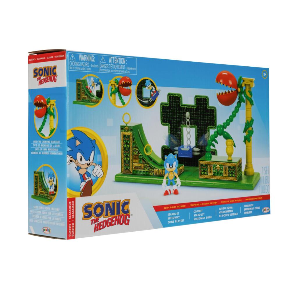 0192995418875_0.jpg Overige Merken Sonic Speedway Zone Speelset - Afbeelding 1