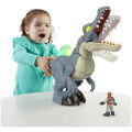 Fisher Price Imaginext Jurassic World Ultra Snap Spinosaurus + Licht En Geluid - Afbeelding 6