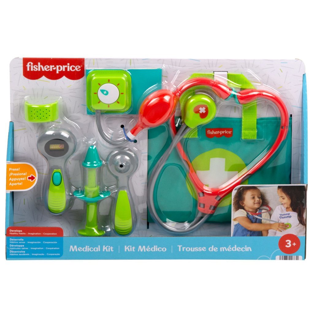 0194735246830_1.jpg Fisher Price Dokterset - Afbeelding 1