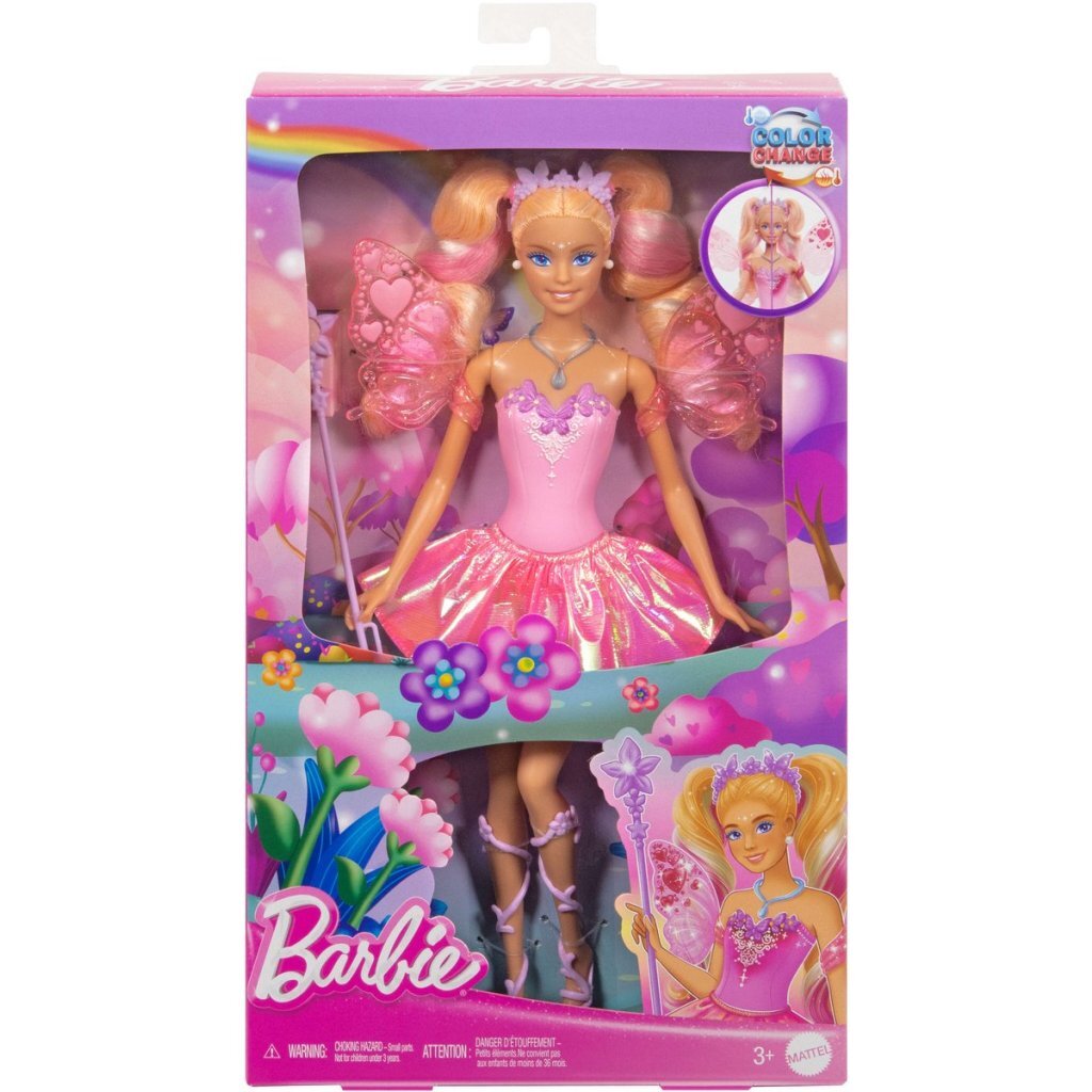 0194735274710_1.jpg Barbie Color Change Fantasy Fairy - Afbeelding 1