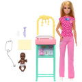 Barbie Career Baby Dokter Speelset - Afbeelding 3