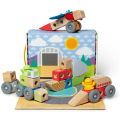 Melissa & Doug Mellissa & Doug Blockables Voertuigen 54-Delig - Afbeelding 2
