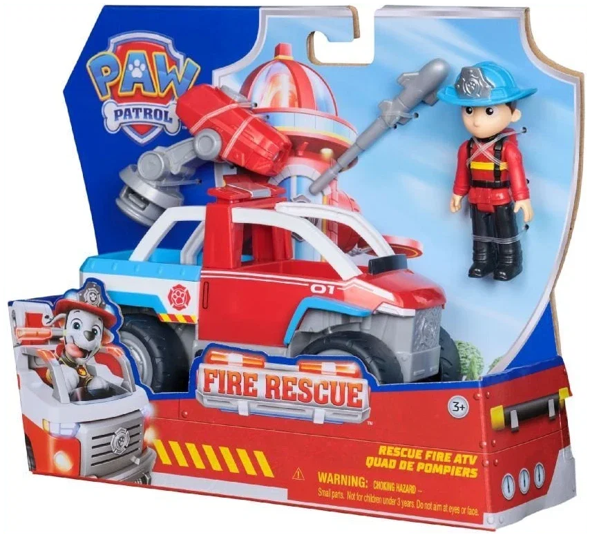 0681147079991_1.jpg Paw Patrol Fire Rescue Vehicle Ryder - Afbeelding 1