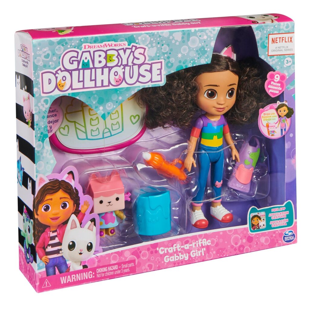 0778988381410_0.jpg Gabby's Dollhouse Gabby'S Dollhouse Knutsel Speelset - Afbeelding 1