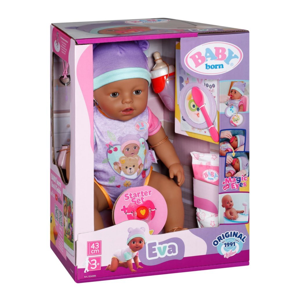 4001167834886_1.jpg Baby Born Pop Eva 43 Cm - Afbeelding 1