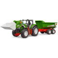 Bruder 03452 Roadmax Tractor Met Frontlader + Dumptrailer
